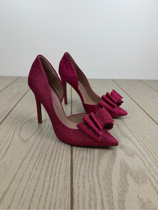 Betsey Johnson Shoes - Betsey Johnson Women's Prince d'Orsay Bow Evening Pumps 7M Fuchsia Pink $89